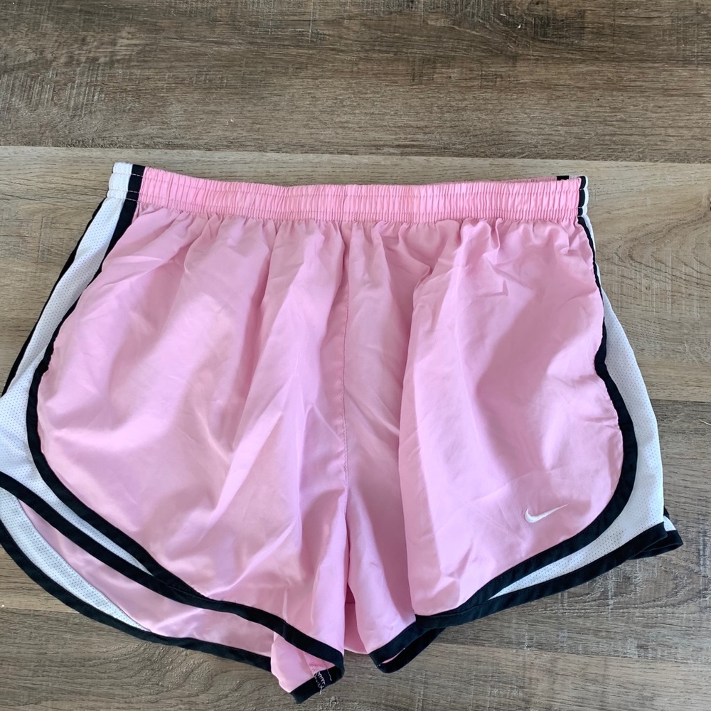 Pink nike shorts